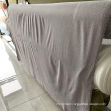GOTS certified organic cotton bamboo charcoal jacquard yarn dye fabric 32S+75D 190gsm
